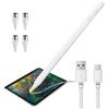 SELURK Stylus Pen per Touchscreen per Tablet e Smartphone,con 4 punte di ricambio | Sensibilità all'inclinazione,Stylus Pencil per Android iOS, Penna Universale per Tablet Compatibile con Sam sung/i Phone