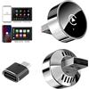 Pozxiol Carplay Adattatore wireless 2 in 1, CarPlay/Android Auto Wireless, mini adattatore per iPhone iOS 10+/Android 11+ e veicoli dal 2017, tipo C/USB, Plug & Play