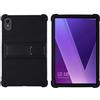 FKQLH Custodia per Vortex T10/T10M, Silicone Morbido Skin Leggero Custodia Protettiva per Bambini Supporto Cover per Vortex T10/T10M Tablet 10,1Pollici, Nero