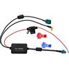 Vecys FM/AM DAB DAB+ Antenna per Auto Amplificatore di Segnale Booster Fakra Z Maschio a Fakra Z Femmina a SMB Femmina Adattatore ad Angolo Retto 12V Amplificatore di Segnale Autoradio