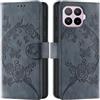 CaseGla Cover per Xiaomi 17T, Grigio Violetta | Blocco RFID, Funzione Stand Slot per Schede, Antiurto Portafoglio Custodia Flip Libro