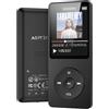 AGPTEK 32GB Lettore MP3,1,8 Schermo TFT,MP3 HiFi Musicale Portatile | Player con Line-in,Altoparlante,Radio FM,Registrazione,E-Book,Supporta 128GB TF (Non Incluso)