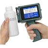 Eurannit Euranit ET21 Mini stampante a getto d'inchiostro da 12,7 mm inchiostro | Codificatore a getto d'inchiostro compatto con maniglia per testo, codici a barre e stampa su cartone legno e superfici curve