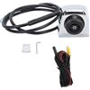Gucagle Telecamera di backup Visione notturna ruotabile a 360 gradi da 12 a 24 V per yacht Barche Auto SUV Camion (CAM980‑C Cromato)