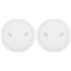 Naroote Copertura per Passerella Marina per Barca Yacht, 6 Pollici, Set | Guarnizione O-ring impermeabile, coperchio di accesso antiscivolo, diametro esterno 7,7 pollici, ritaglio 6,5 pollici