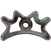 CAZSTYK Testa Supporto per Stecca da Biliardo in Metallo | Accessorio supporto per stecca interamente in metallo da 10 cm / 3, 94 pollici per giochi