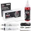 Borgen Kit spurgo per Freni a Disco Tektro-TRP | Con istruzioni in tedesco per Auriga, Draco e altri modelli; include olio minerale per freni Tektro-TRP.