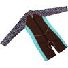 Yobadam Muta per Bambini 2.5mm Neoprene Protezione Termica | Design flessibile, protezione solare, cerniera posteriore, attività acquatiche