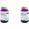 Paladin Pharma Sanavita Sonno Sereno integratore per dormire in caramelle gommose - 30 caramelle - gusto frutti di bosco - Melatonina, Passiflora, Melissa e Vitamina B6 (Confezione da 2)