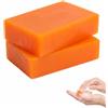 BTACGWP Sapone ai Cachi Naturale, 2 Pezzi Sapone Persimone al Tannino, Detersione Nutriente per Pelle Sensibile, Lenitivo per Anziani, Corpo Pulito e Idratato