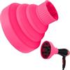 VYNZOR Diffusore Capelli Ricci Universale, Diffusore Professionale Ripiegabile per Phon da 4-5cm, Accessorio Styling Capelli Ricci e Mossi per Asciugatura Delicata e Volumizzante