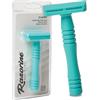 Razorine Rasoio RAZORINE CLASSIC TURQUOISE ISLAND guardia chiusa closed comb Made in Italy