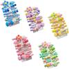 Kaiyzo Mollette Per Capelli, Fermagli Capelli Bambina, Silicone Colorato Accessori, Mollette Capelli Bambina, 70 Pezzi