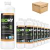 BiOHY Sapone liquido (12 x 1 litro) | Delicato sulla pelle, surgras e liquido per le mani | Senza ftalati | Igiene inodore | Adatto anche per il viso | Senza profumi e coloranti