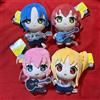 Bocchi the Rock Peluche Set Collezione Completa 4 Tipi Autentico Anime Giappo...