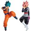 BANPRESTO Dragon Ball Super Set Figure Son Goku VS Goku Black, 2 Pz