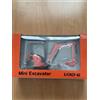 Kubota Miniescavatore Kubota U30-6 scala 1/24 modello pressofuso dettagliato