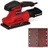 Einhell Levigatrice Orbitale TC-OS 250 | 26.000 giri/min | oscillazione 2 mm | sistema a morsetto e velcro | attacco aspirazione | sacco polvere | 3 fogli abrasivi