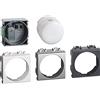 BTicino LN4380N Torcia Emergenza Estraibile e Portatile Ricaricabile a LED Livinglight, 2 Moduli.