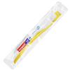 SIMPLETEK - Kit Spazzolino da Denti Giallo con Dentifrico Monouso da Viaggio Pulizia Personale Bustina Sigillato Singolarmente