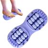 Hnonoxy Rullo Massaggio Piedi,Rullo Portatile Agopressione,Rullo Fascite Plantare 33 * 14 * 4 cm Massaggiatore Plantare Shiatsu,Essenziale Suole Rigide,Yoga,Fitness Fascite (Viola)