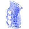 Generico Strumento for massaggio rilassante for tutto il corpo maschile - Realizzato in silicone, progettato for il comfort del corpo e il rilassamento mentale, ed è facile da pulire.(FJB49-BL-box)