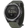 Generico Orologio Militare LED North Edge Alps Suacqueo Bussola Cassa in Carbonio Cronometro Contapassi Digitale Retroilluminazione Sveglia