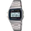Casio Orologio Unisex con Cinturino in Acciaio Inossidabile con quadrante Digitale [A159W-1] D339