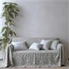 L'Emporio Casa Telo Arredo Copridivano Ricciolo Tela Robusta Grossa in Cotone di Panama Misure Maxi 160X280-260x280-360x280 Lenzuolo Copritutto Made Italy (160x280, Grigio)