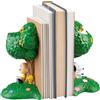 Grupo Erik Fermalibri per Mensole Snoopy Peanuts - Ferma Libri | per Libreria Peanuts in Resina, Reggilibri Decorativo, 16 x 18 x 8,6 cm