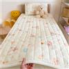 Generic Twin Size Ultra-Sottile Cotone Materasso Topper Leggero Morbido Trapuntato Materasso per Dormitori Letti Ospiti Piccoli spazi Macchina Lavabile Tappetino da Letto,F,70x140cm