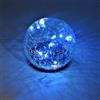 Generico Solare luci del globo, impermeabile giardino crepe vetro luci solari, per Path Yard patio prato, decorazione all'aperto paesaggio giardino luci a sfera (Bianco, 12CM 30LED)