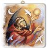 F.LLI BONELLA FRATELLI BONELLA - Quadro raffigurante San Francesco in Legno con Scatola Regalo - F.TO 19x19 cm - 100% Made in Italy