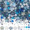 SUNNYCLUE 1 scatola 3000+ pezzi Perline Stella Marina Perline A Tema Oceano Sfuso Perline Tartaruga Marina Blu Perline Oceano In Vetro Perline Estate Hawaii Spiaggia Perline Distanziatrici In Vetro pe