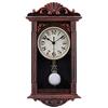 jomparis 40 cm Orologio da parete a pendolo, stile retrò, al quarzo 40cm Bronzo