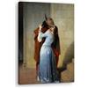 Artenor Quadro Hayez Francesco Il bacio, 23 x 30 cm - Made in Italy, Quadri Moderni Soggiorno, Camera da Letto, Cucina, Poster da Parete, Decorazioni Casa, Stampe Quadro su Tela Grandi Dimensioni