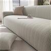 TLMQYXZE Copridivano Chaise Longue,1/2/3/4 /5 Posti con Penisola Elasticizzato Jacquard per Soggiorno, Copridivano Angolare Combinato, Adatto alla Maggior Parte dei Divani(D,305CM-360CM)