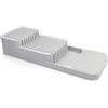 ATM Portacoltelli Cassetto 395x140mm Alluminio Antracite per Cucina | portacoltelli 140x395x74mm, alluminio, antracite, lavastoviglie, lama in giù, sostituisce il ceppo