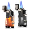 LcFun 2 accendini antivento a fiamma jet - butano non incluso