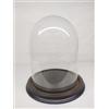 Euro Glass Angelo Campane in Vetro Diametro 20 cm Varie Altezze (20x25) | Cupola in Vetro per Esporre e Proteggere Oggetti e Statue