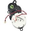 Tidevib Motore spazzola laterale di ricambio compatibile con Ecovacs per Deebot X1 per Omni X1 Turbo per T10 per T10 Plus per T20 per Omni Robot Aspirapolveri per una pulizia silenziosa efficiente (a sinistra