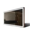 A ARTFORMA Premium Specchio Controluce LED da Bagno - 140x70 cm - su Misura - Personalizzate - L132 - Specchio a Muro - Specchio con Illuminazione