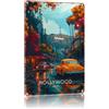 Generic Targa In Ferro Hollywood Travel United States 20X30Cm Targhe Divertente Cartello In Metallo Segnaletica Per Bagno Dormitorio Negozi