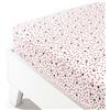 Caleffi 69167 Cotone Pois Inferiore Lenzuolo per Piazza e Mezza Letto, Corallo