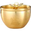 Ldabrye Lampada ad olio in rame Portaburro Buddha Votivi Tealight Holder Ghee Lampade Buddisti Altari Forniture Tempio Decors Olio di Rame