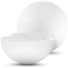 Netuno 1x Pallina polistirolo grande diametro 20 cm pallina polistirolo bianco da decorare paillettes base decorazioni Natale DIY fai da te decoupage feste progetti scolastici casa scuola