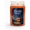 Candle Street | Candela Profumata Halloween Zucca Miele Cannella | Candle Street Jack-o-Lantern | Cera, Decorazione Autunnale, Regalo Stagionale | Horror Stories | Profumo Caldo e Speziato