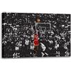 HomeDC Michael Jordan 98 Finals Last Shot - Poster da parete per soggiorno, decorazione per la casa, idea regalo, 30 x 50 cm