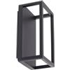 Lucande Applique LED da esterni (Moderno) colore Nero, in Alluminio lampadina inclusa applique lampada outdoor per facciata/parete terrazzo e