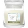 Yankee Candle Candela profumata in barattolo piccolo, fragranza Clean Cotton Candle | Candela a base di cera vegetale | Regalo perfetto per le donne